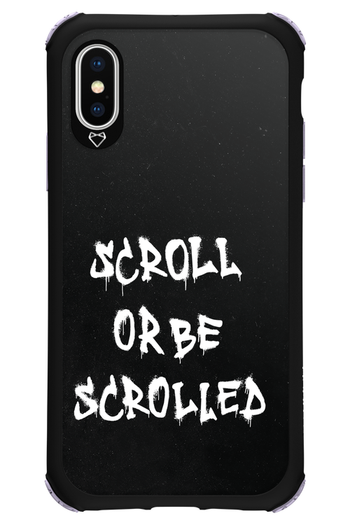 Scroll Black - Apple iPhone X