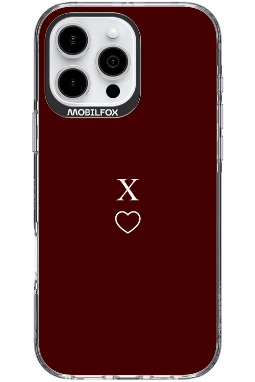 X Burgundia 2.0 - Apple iPhone 16 Pro Max