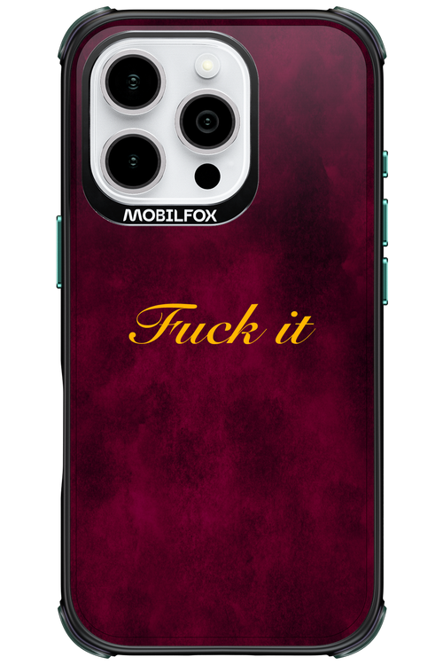 Fuck Itt - Apple iPhone 16 Pro