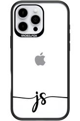 JS Monogram - Apple iPhone 16 Pro Max