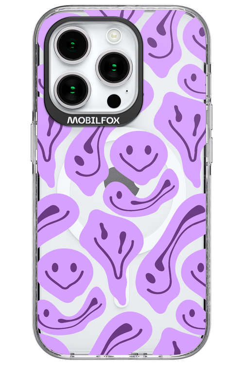 Fluid Smiley Purple - Apple iPhone 15 Pro