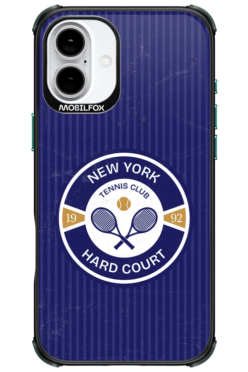 New York Hard Court Club 2.0 - Apple iPhone 16 Plus