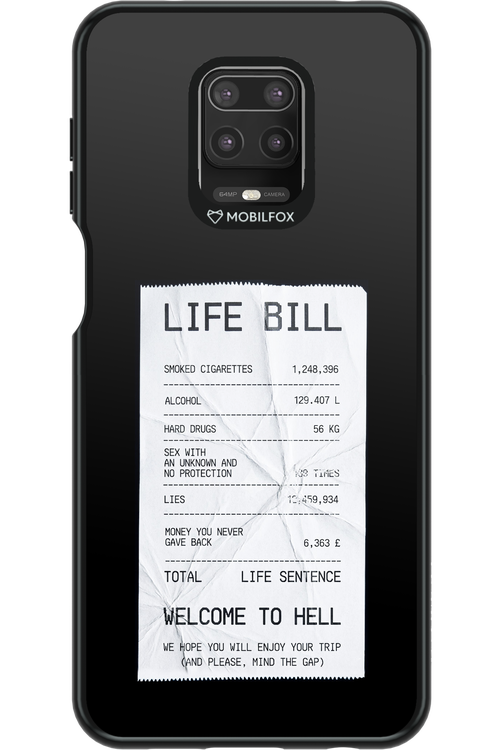 bill 2.0 - Xiaomi Redmi Note 9 Pro