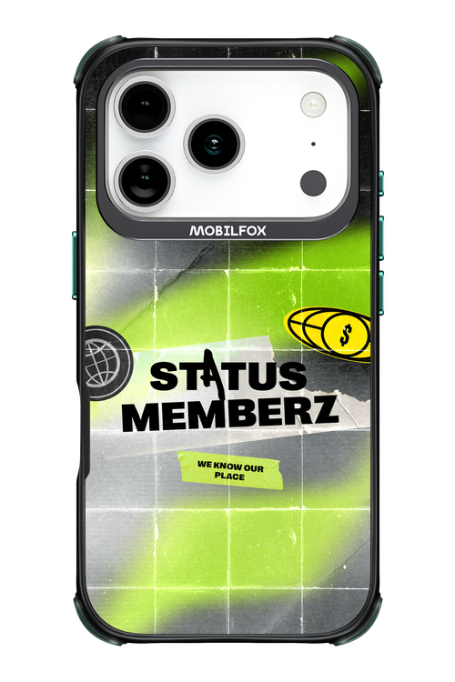 Status Memberz - Apple iPhone 17 Pro