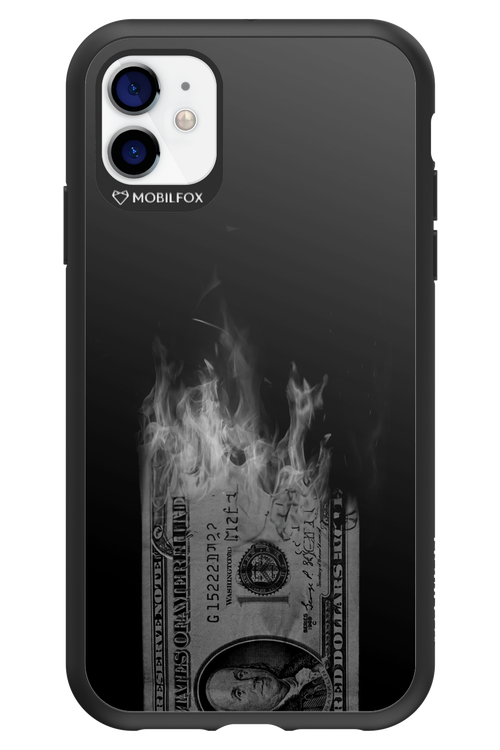 Money Burn B&W 2.0 - Apple iPhone 11
