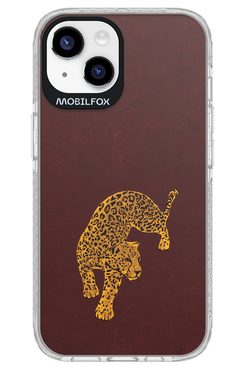 Burgundy Leopard - Apple iPhone 14