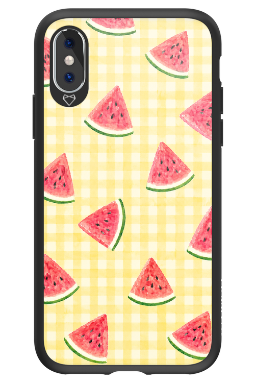 Vintage Watermelon 2.0 - Apple iPhone X