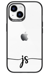 JS Monogram - Apple iPhone 15