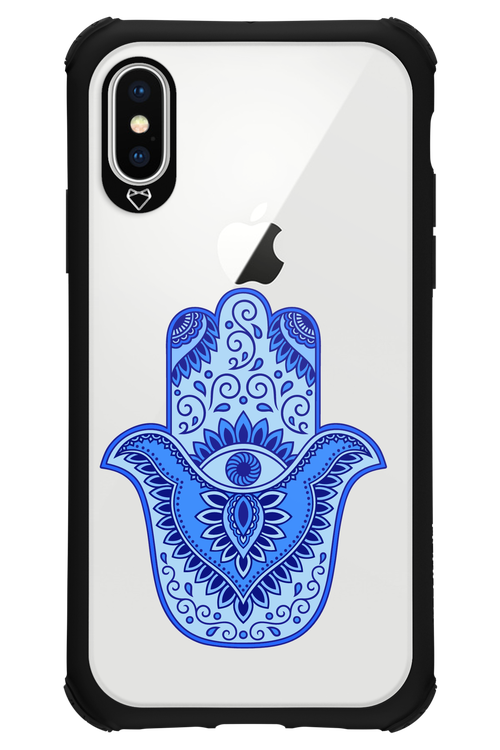 Hamsa Blue - Apple iPhone X