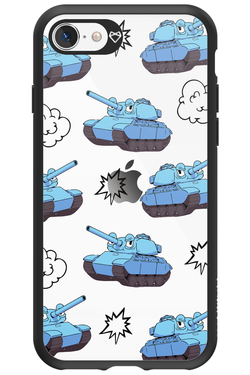 Tank Guy Transparent - Apple iPhone SE 2020