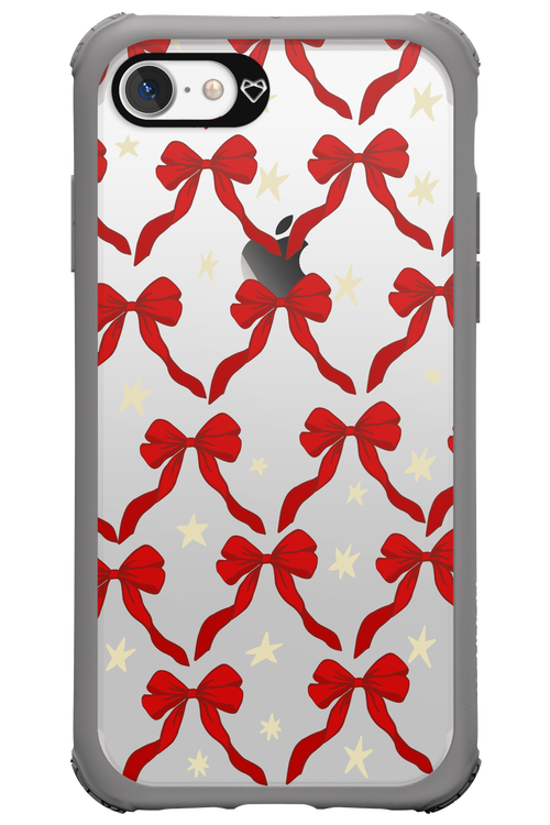 Bow & Stars (Transparent) - Apple iPhone 7