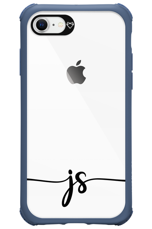 JS Monogram - Apple iPhone 8