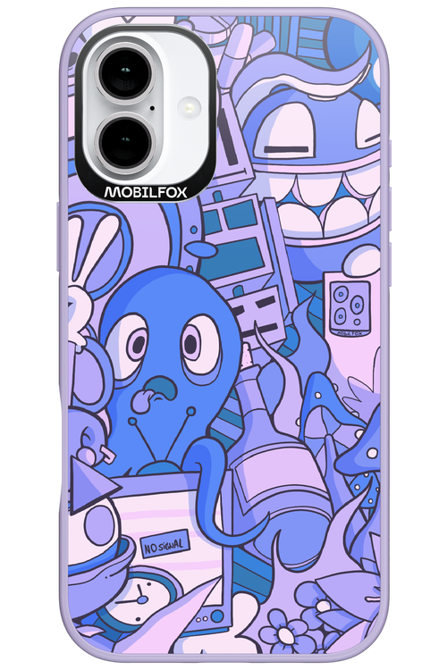 Blue Chaos - Apple iPhone 16 Plus