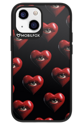 Heart Eyes - Apple iPhone 13 Mini