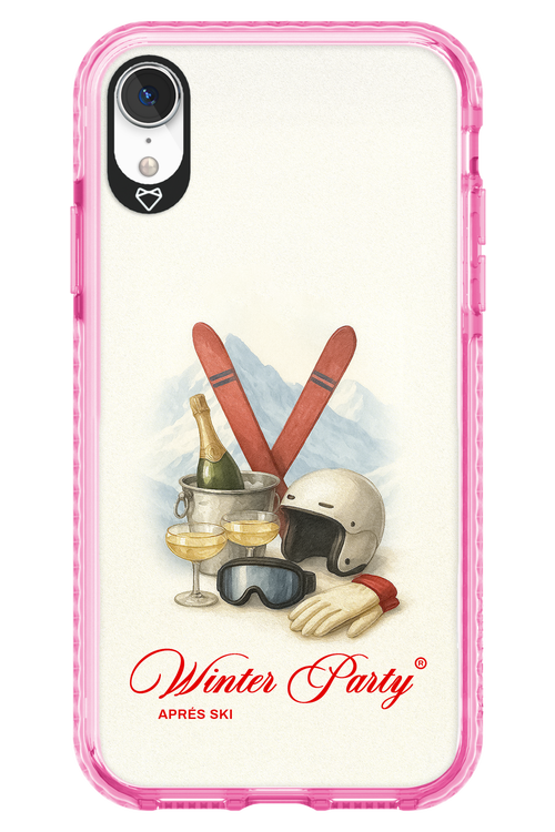 Winter Ski Party - Apple iPhone XR