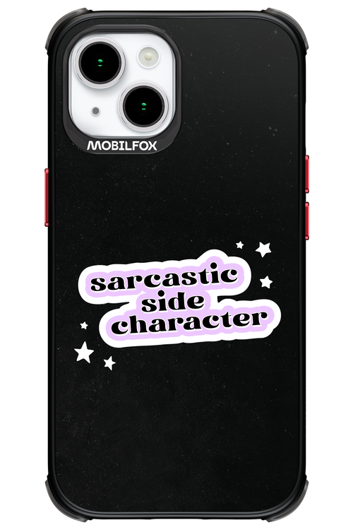 Sarcastic Black - Apple iPhone 15