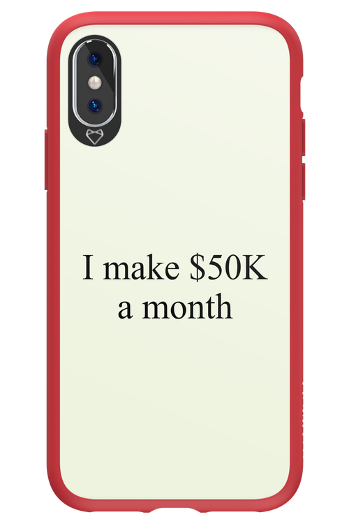 $50K - Apple iPhone X