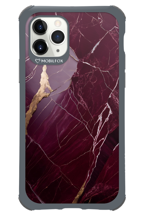Burgundy Marble 2.0 - Apple iPhone 11 Pro