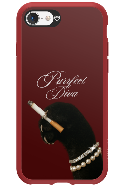 Purrfect Diva - Apple iPhone SE 2022