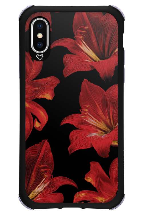 Amaryllis Noir - Apple iPhone X