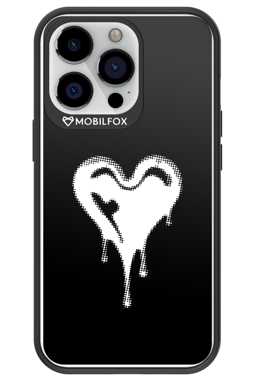 Heart Black - Apple iPhone 13 Pro