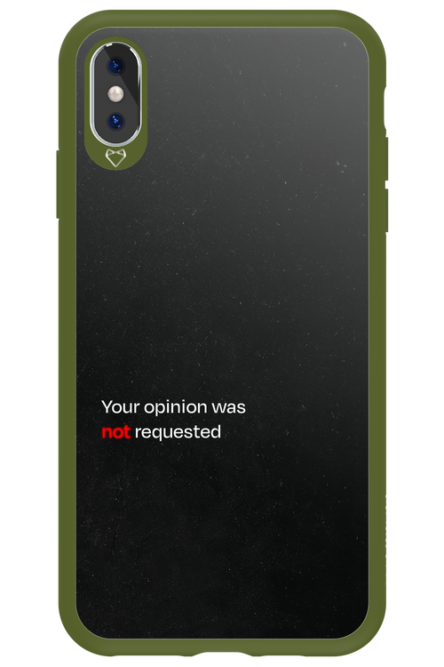 Not Requested 2.0 - Apple iPhone XS Max