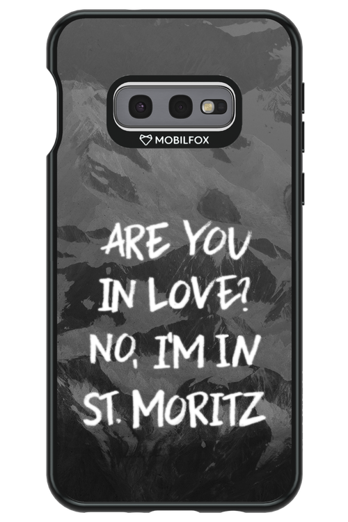 I'm in St. Moritz - Samsung Galaxy S10e
