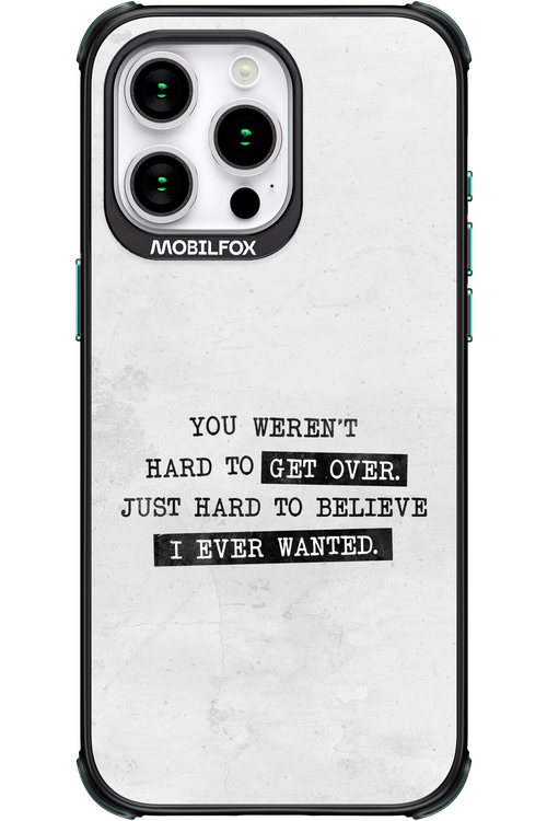 Hard to Believe 2.0 - Apple iPhone 15 Pro Max