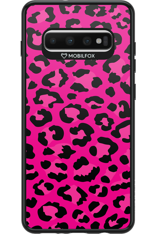 Fuchsia Leopard - Samsung Galaxy S10+