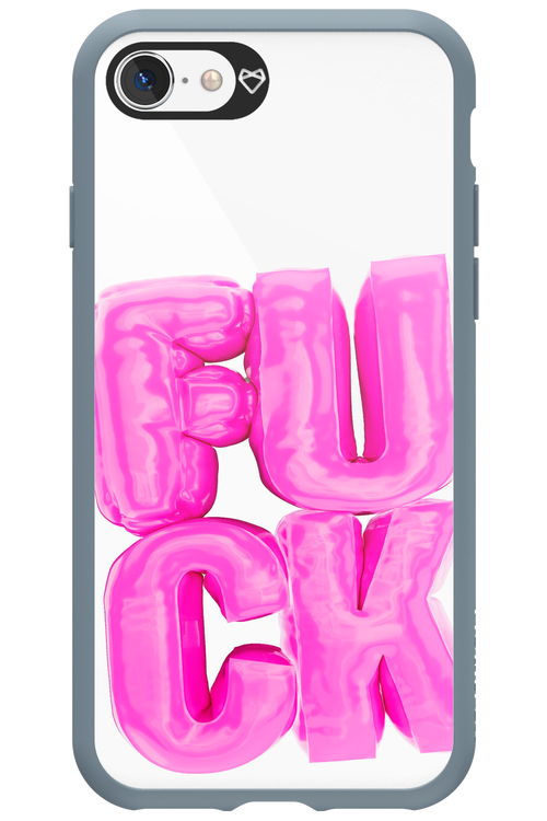 F*ck Transparent - Apple iPhone SE 2020