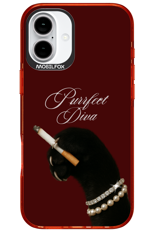 Purrfect Diva - Apple iPhone 16 Plus