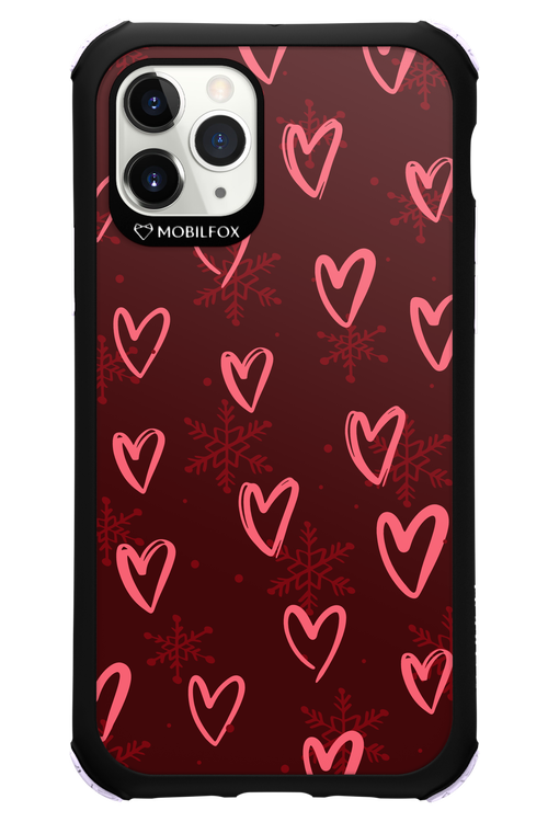 Christmas Hearts - Apple iPhone 11 Pro