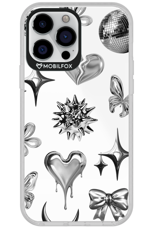 Silver Zone Transparent - Apple iPhone 13 Pro Max