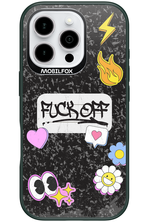 Fuck Off Case - Apple iPhone 16 Pro