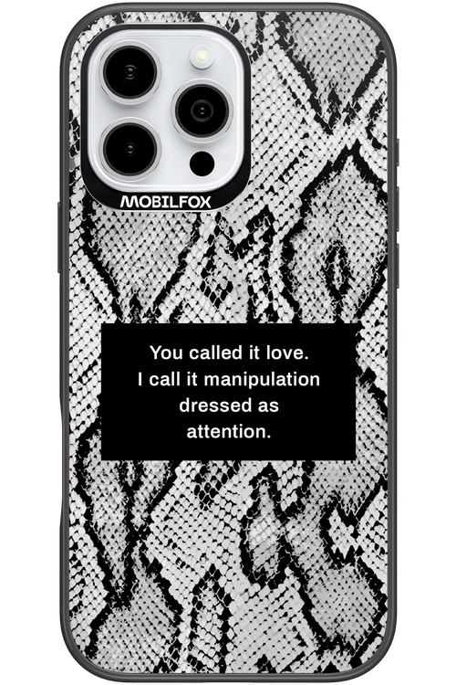 Manipulation 2.0 - Apple iPhone 16 Pro Max