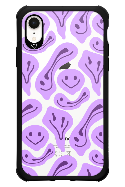 Fluid Smiley Purple - Apple iPhone XR