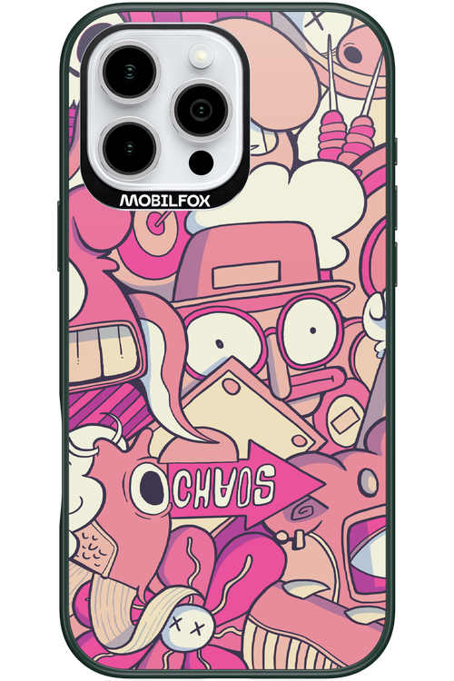 Coral Chaos - Apple iPhone 16 Pro Max