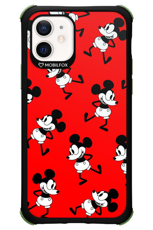 Iconic Mouse (red pattern) - Apple iPhone 12