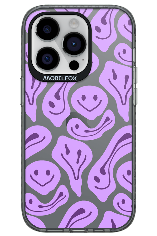 Fluid Smiley Purple - Apple iPhone 14 Pro