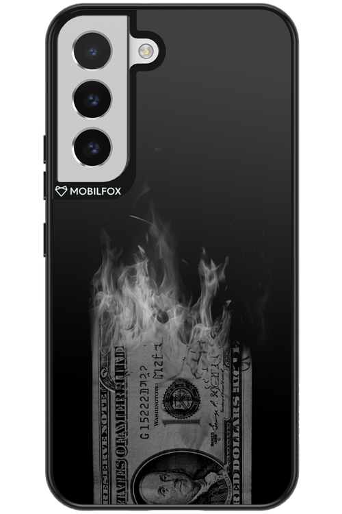Money Burn B&W 2.0 - Samsung Galaxy S22