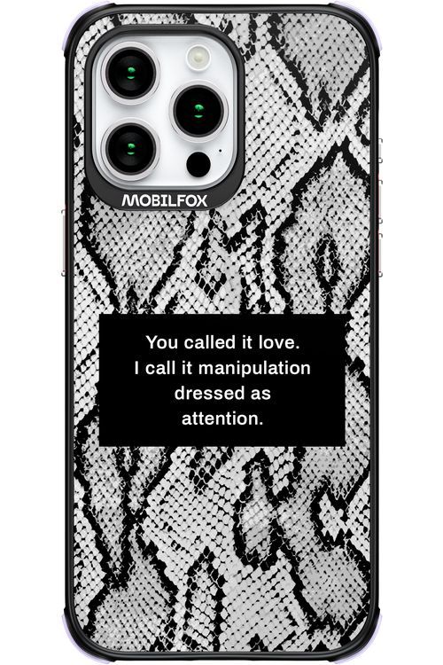 Manipulation 2.0 - Apple iPhone 15 Pro Max