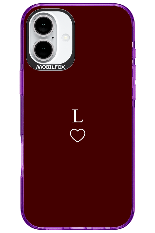 L Burgundia 2.0 - Apple iPhone 16 Plus