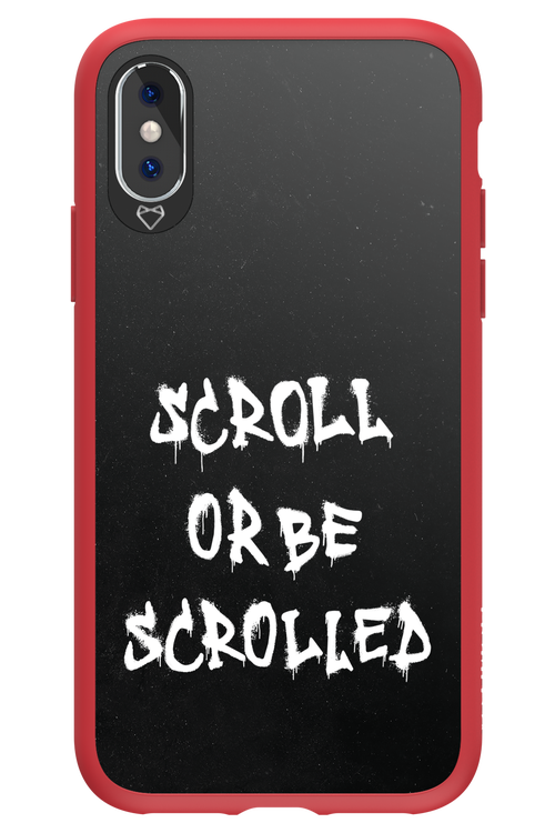Scroll Black 2.0 - Apple iPhone X