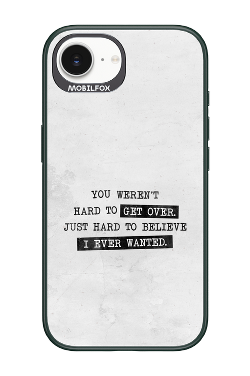 Hard to Believe - Apple iPhone 16e