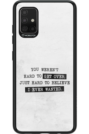 Hard to Believe 2.0 - Samsung Galaxy A51