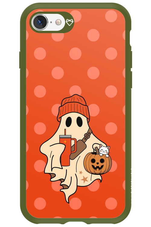 Ghost Girl (Orange) - Apple iPhone SE 2020