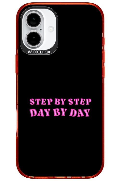 Step by Step Black - Apple iPhone 16 Plus
