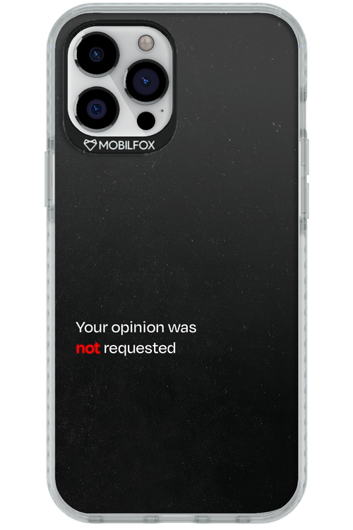 Not Requested 2.0 - Apple iPhone 12 Pro Max
