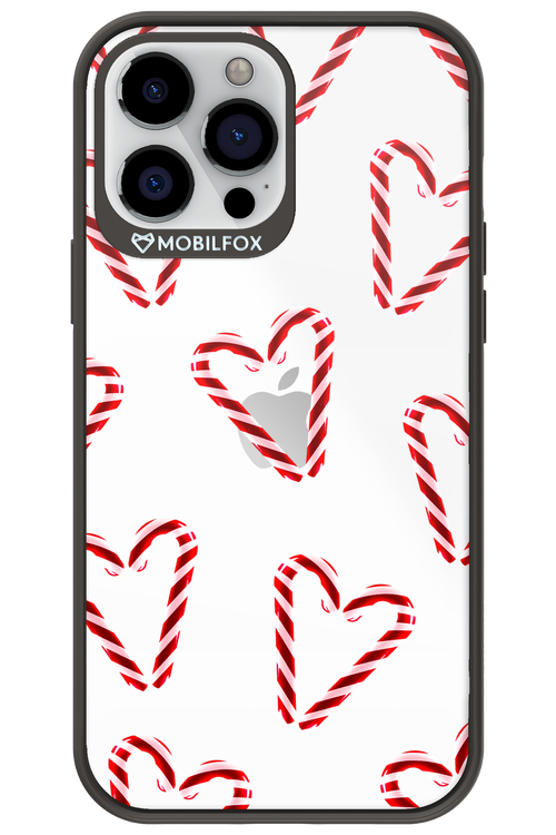 Candy Cane Hearts - Apple iPhone 13 Pro Max