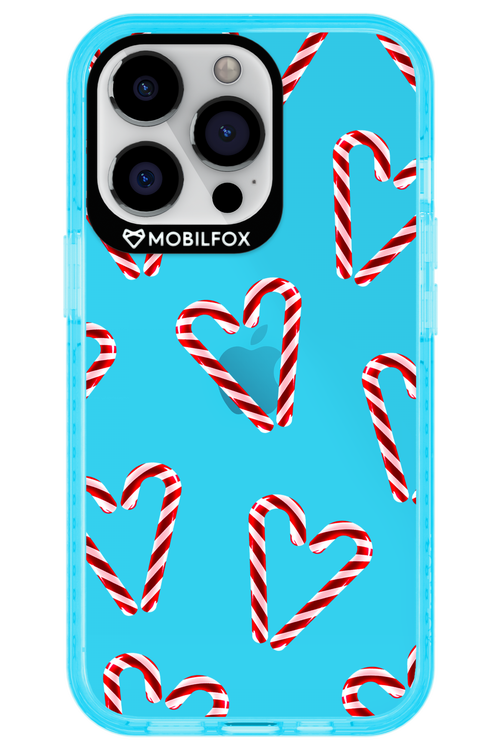 Candy Cane Hearts - Apple iPhone 13 Pro